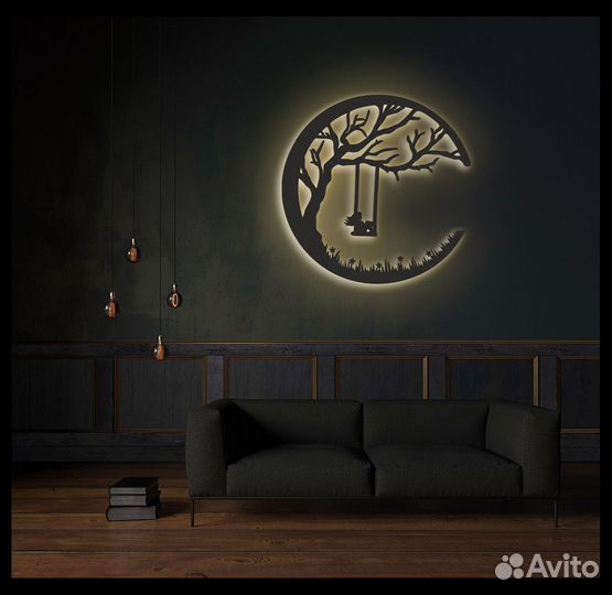 Панно из дерева