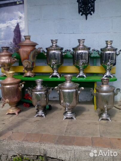 Самовары из СССР труба в подарок