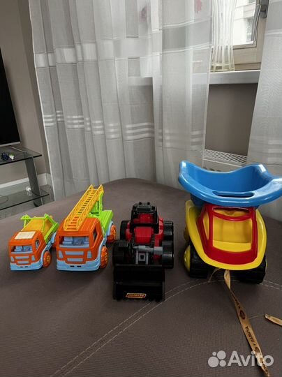 Набор больших строительных машин