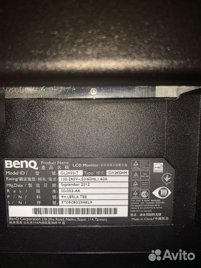 Монитор benq