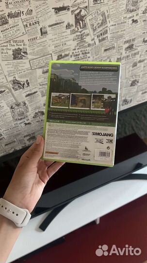 Майнкрафт диск на xbo360