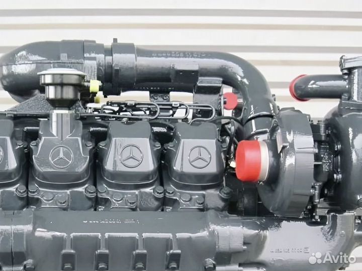 Двигатель Mercedes OM444 V12