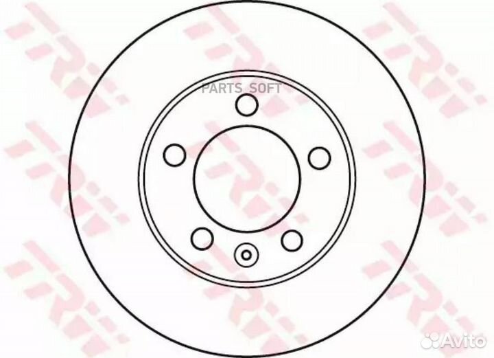 Диск торм Renault Master III DF6131S