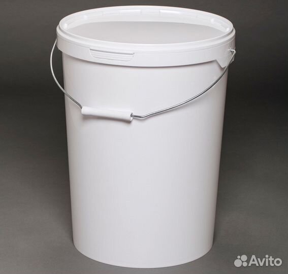 Ведро с полипропелена с крышкой круглое в Ростове