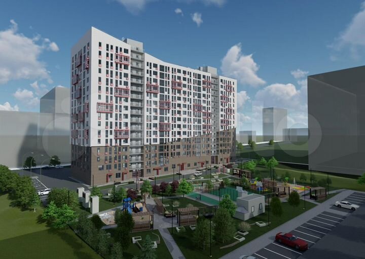 1-к. квартира, 50,3 м², 5/16 эт.