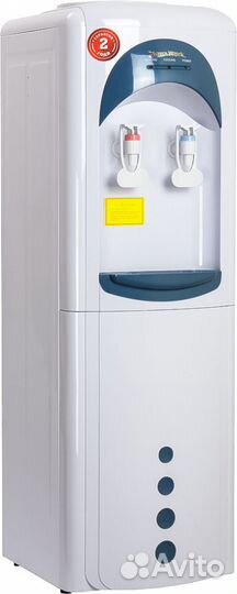Кулер для воды Aqua Work 16-L/HLN(3L) бело-синий к