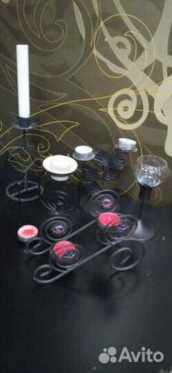 Подсвечники разные