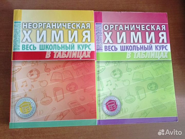 Справочники для подготовки к огэ и егэ по химии