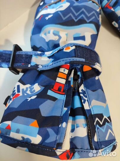 Варежки краги детские зимние