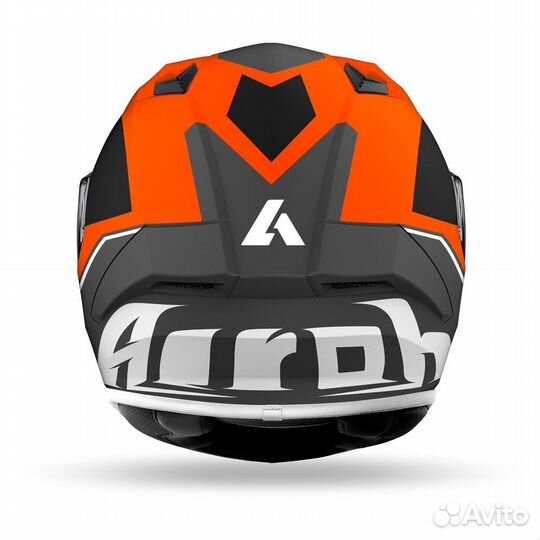 Airoh Мотошлем интеграл valor wings orange