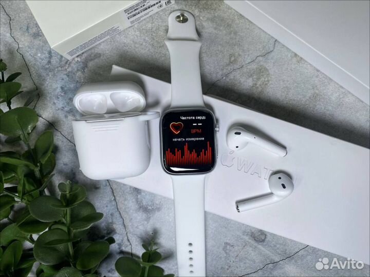 Комплект AirPods 2 + Apple Watch 9