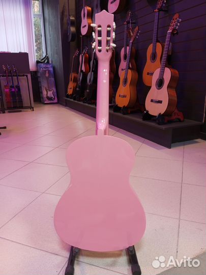Martin Romas JR-N36 PK гитара 3/4 розовая