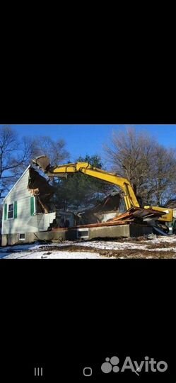 Демонтаж зданий домов и других сооружений