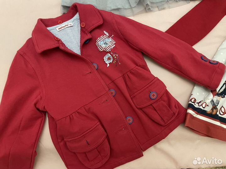 Одежда для девочки пакетом 104-110