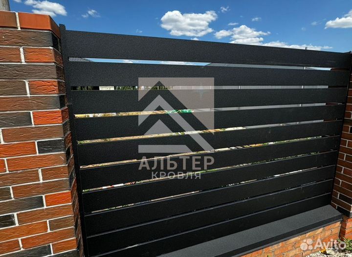 Забор Ранчо / Металлические ограждения от производ