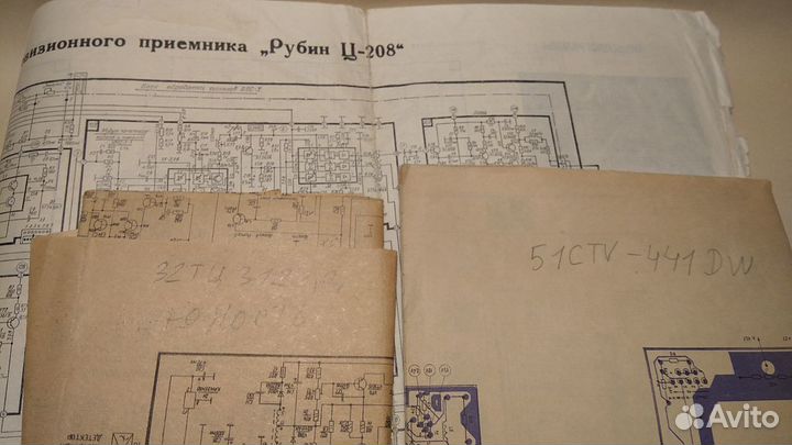 Паспорта схемы к технике СССР