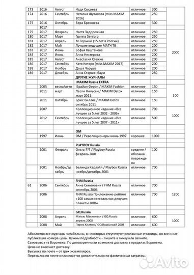 Продаю журналы maxim и другие