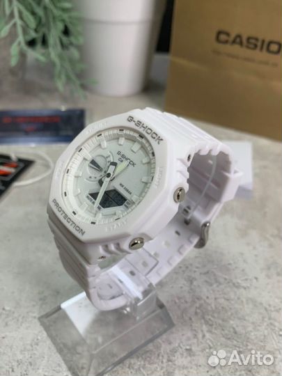 Часы Casio G-Shock GA-2100 Белоснежные