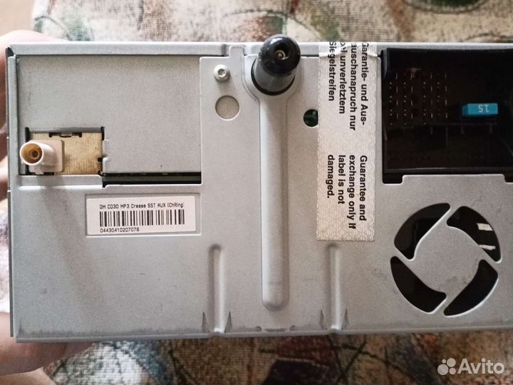 Штатная магнитола на opel астра h