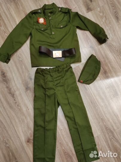 Карнавальный костюм для мальчика военный