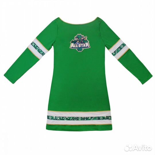 Платье All Star зеленое взрослое