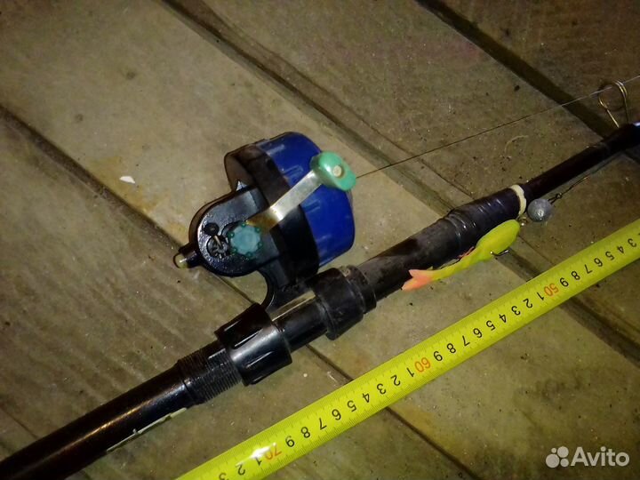 Спининг с катушкой СССР