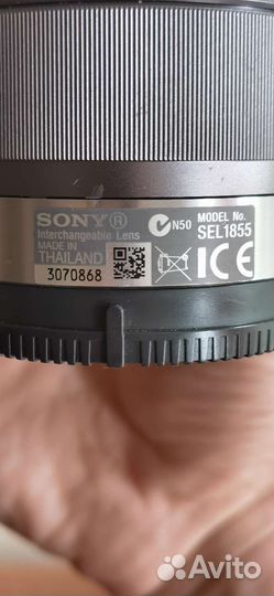 Объектив Sony e 18-55 sel1855 kit 3.5-5.6 oos
