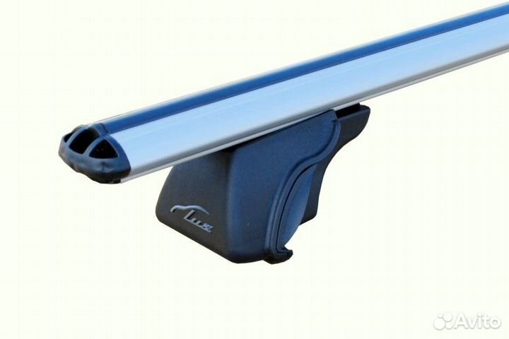 Багажник на рейлинги LUX классик с дугами 1,2м аэр
