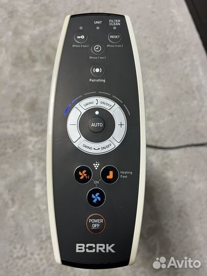 Ионизатор чистка воздуха Bork