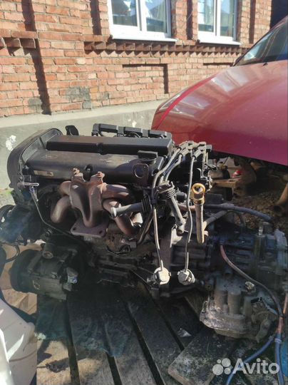 Мотор с АКПП в сборе Ford 2литра Zetec 131 лс