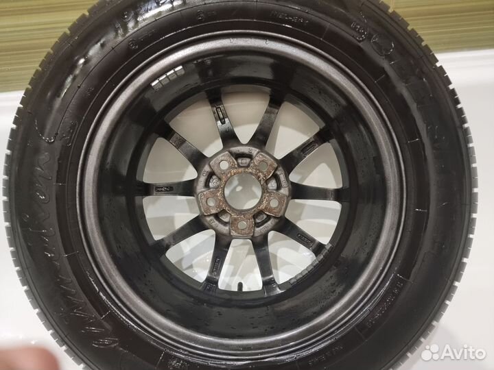 Колёса R15 5x112 D66.6 резина лето
