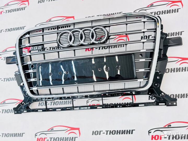 Решетка в стиле S на Audi Q5 8R рест вариант 1