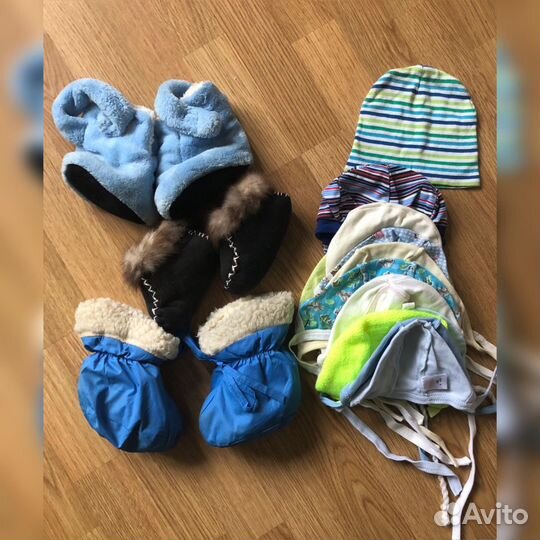 Детские шапочки, обувь