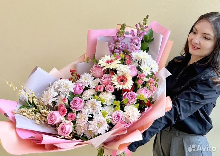 Букет цветов доставка роз