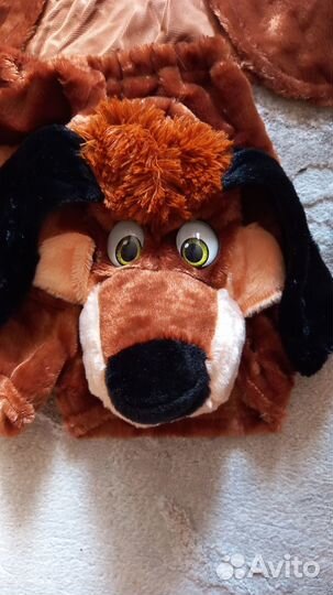 Новогодний костюм собаки