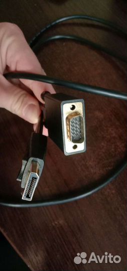 Кабель displayport - vga