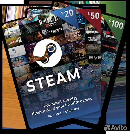 Steam пополнение