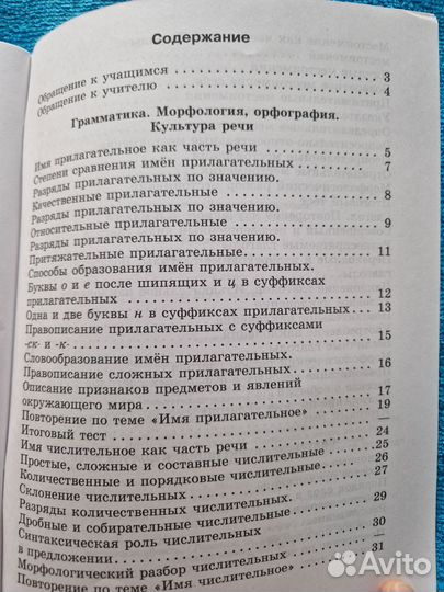 Русский язык рабочая тетрадь 6 кл. 2 часть