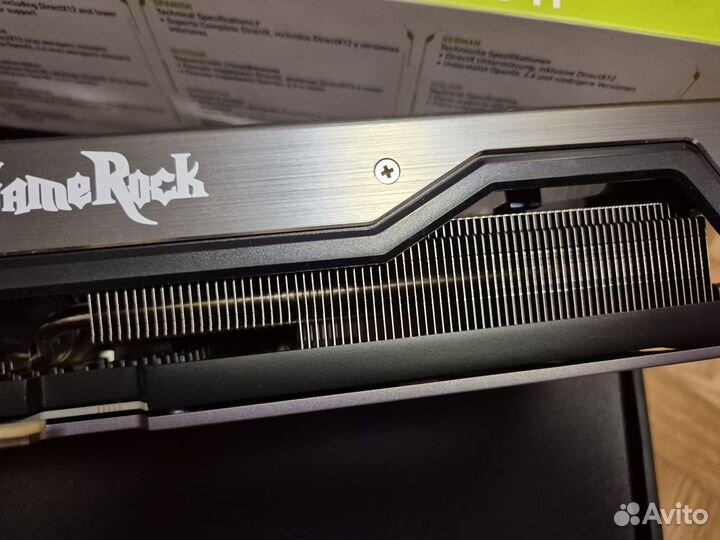 Видеокарта RTX 3070ti GameRock Palit