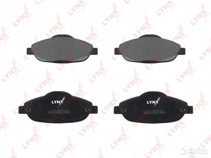 Колодки тормозные дисковые перед