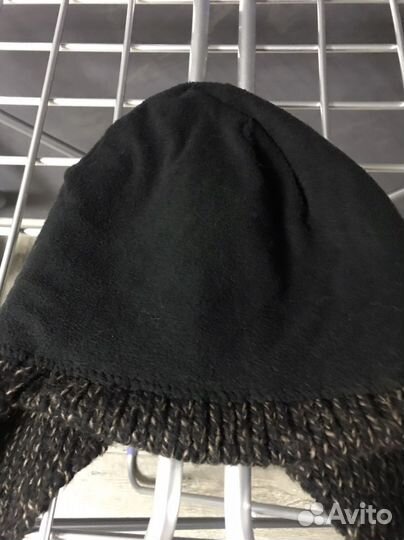 Мужская зимняя шапка вязаная