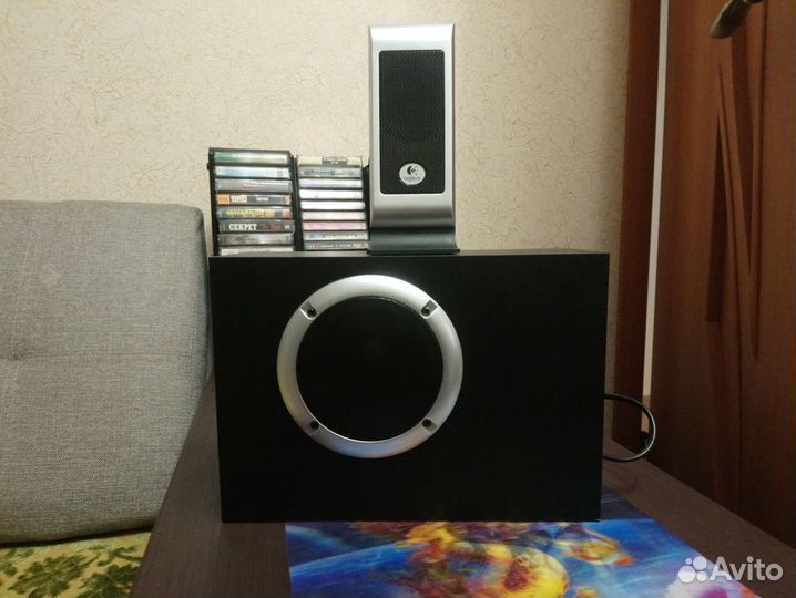 Сабвуфер logitech s200 black