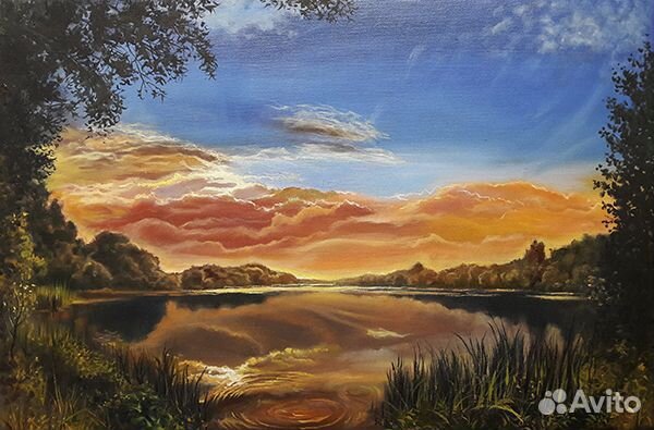 Картина - Закат