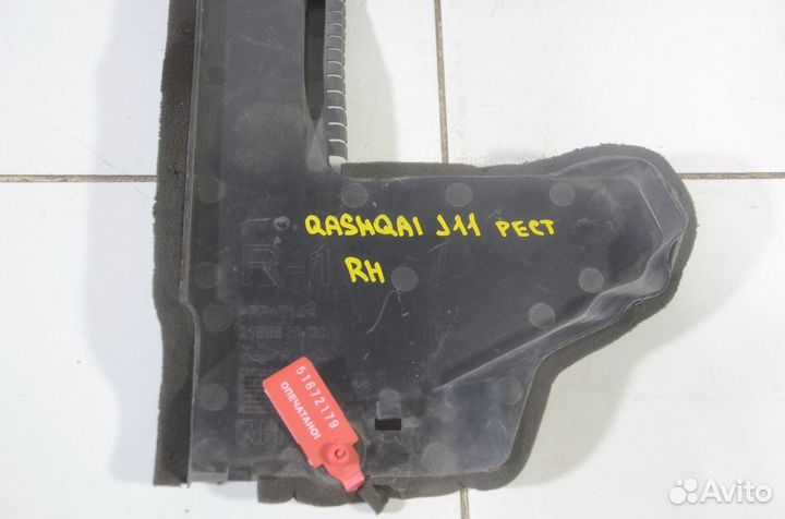 Воздуховод радиатора правый Nissan Qashqai J11