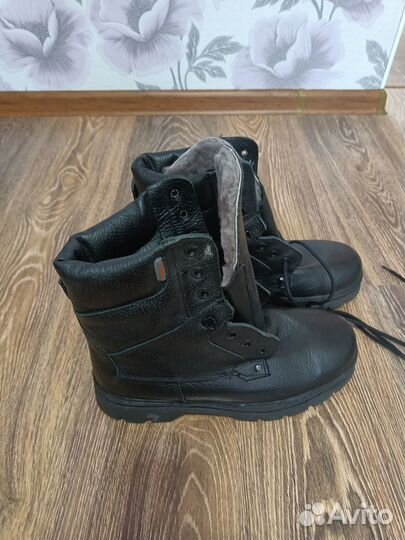 Полусапоги берцы кожаные Техноавиа. Доставка