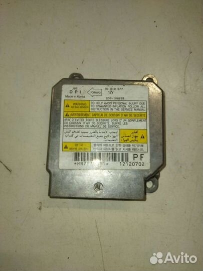 Блок управления Airbag Chevrolet Lacetti