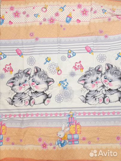 Новый детский комплект постельного белья