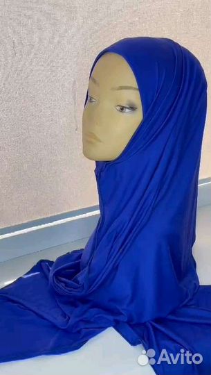 Шарф с пришитой бони, хиджаб платки, палантины