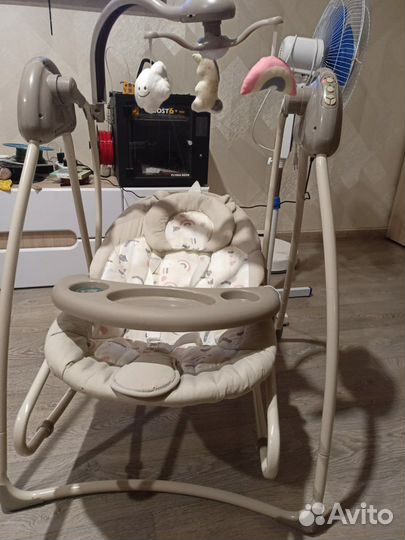 Детские электрокачели качели