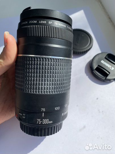 Объектив Canon ef 75 300mm